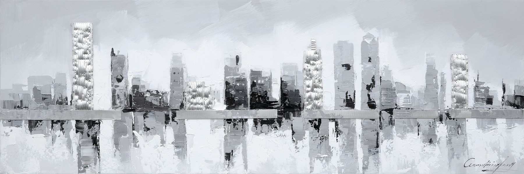 

Картина Open Space Town 150x50 см 6402S-1