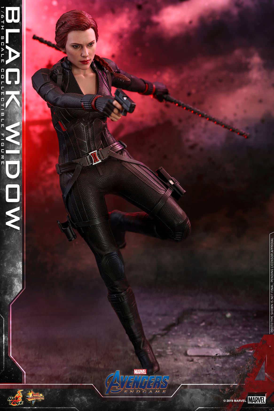 

Коллекционная фигурка Hot Toys Чёрная вдова