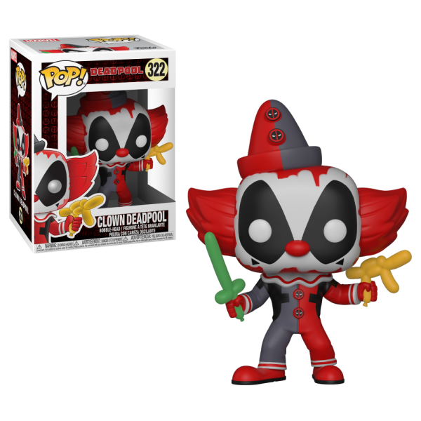 

Фигурка Funko POP! Дэдпул (Клоун) #322