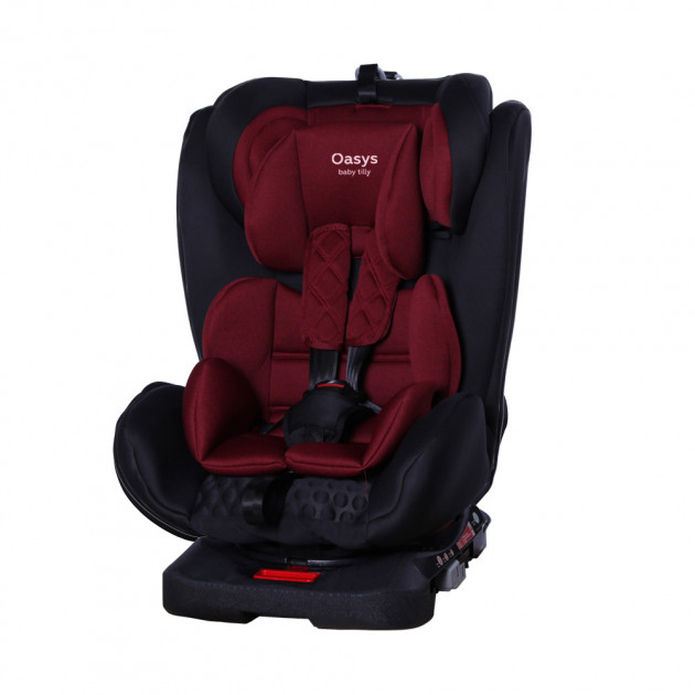 

Автокресло tilly oasys t-551 группа 0+1+2+3 isofix с поворотом красное