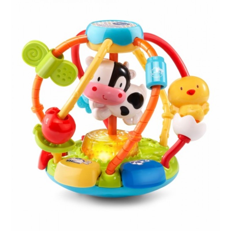 

Развивающая игрушка-мячик Vtech Тряси и крути со звуковыми эффектами 80-502926