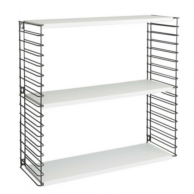 

Полка 3 уровня METALTEX LIBRO 377603 70х21х68 см Black