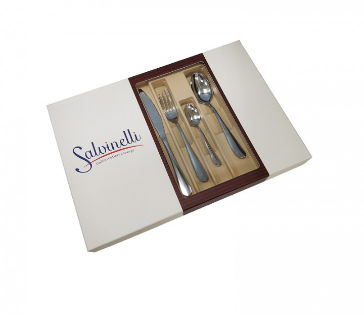 

Набор столовый SALVINELLI TWIST PANORAMICA P24TW 24 предмета