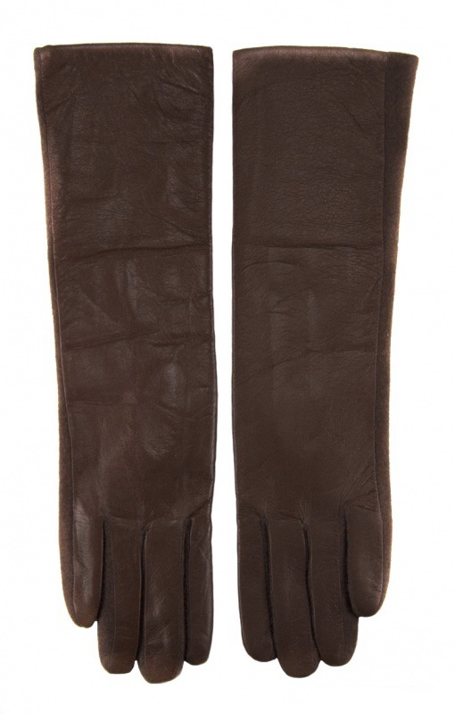 

Перчатки женские кожа/шерсть и шерсть, подкладка плюш, цвет коричневый, размер 8, pov16733