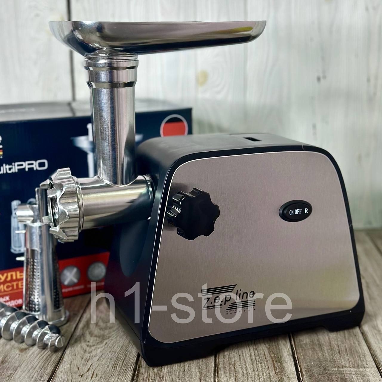 Мясорубка электрическая с насадкой для томатов Zepline ZP-002 ...