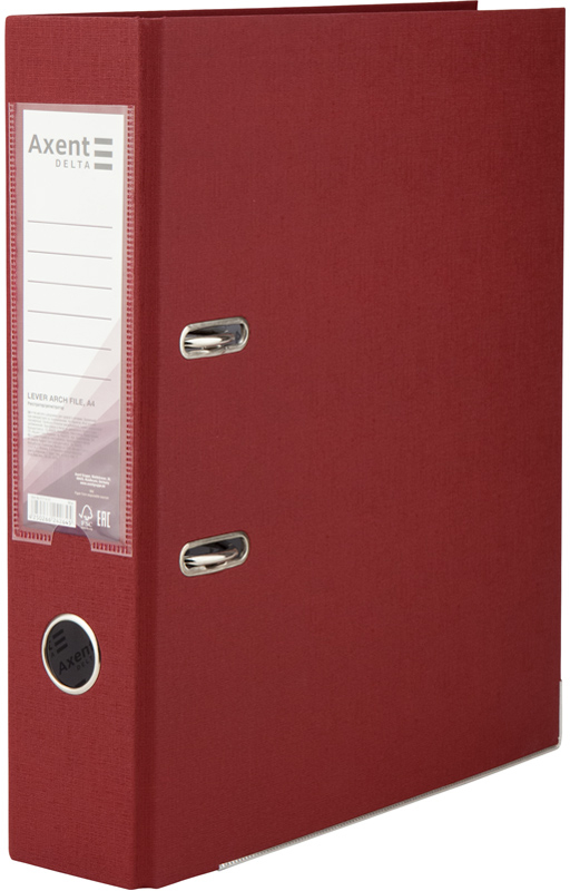 Папка-регистратор Delta by Axent A4 75 мм Арочный Вишневая (D1714-37C_1 ...
