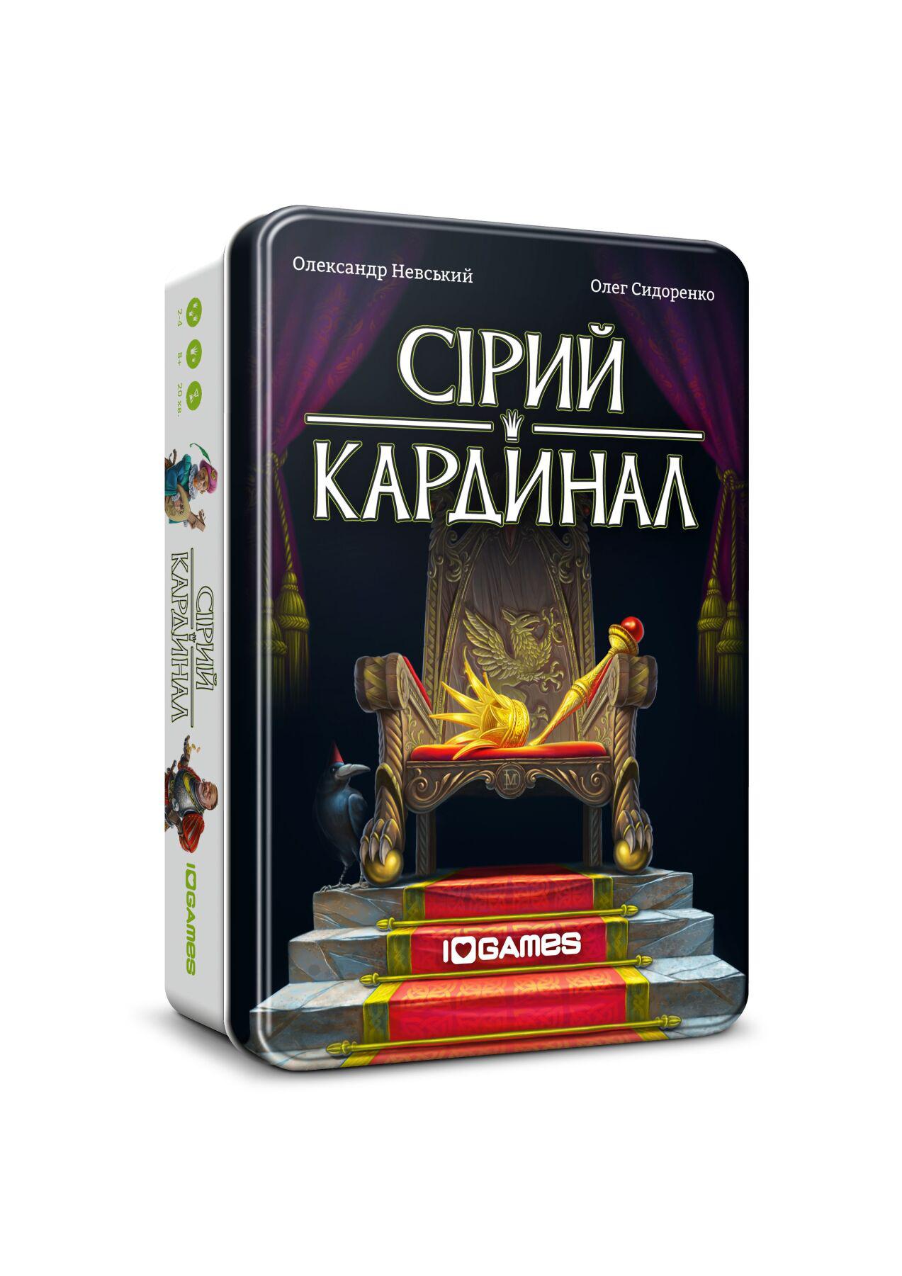 

Настольная игра Серый Кардинал Behind the Throne IGames украинская версия для детей старше 7 лет от 2-4 игрока