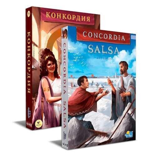 

Настольная игра Конкордия: Сальса Concordia: Salsa Crow Games русская версия для детей старше 12 лет