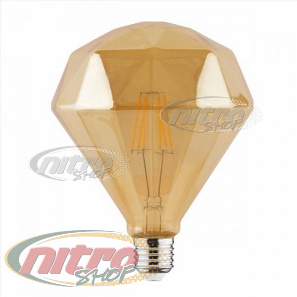 

Лампа светодиодная Horoz Electric Filament Rustic Diamond-6 6Вт (~48Вт) 220В Е27 (001-034-0006)