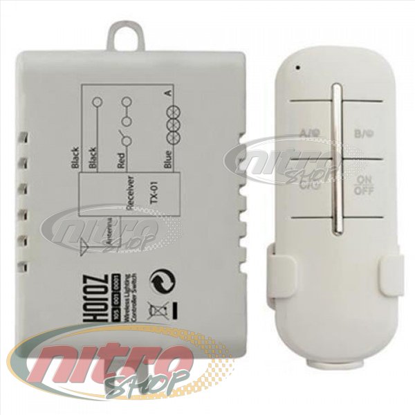 

Пульт дистанционного управления освещением Horoz Electric CONTROLLER-2 220В макс 1000Вт 2 канала (105-001-0002)