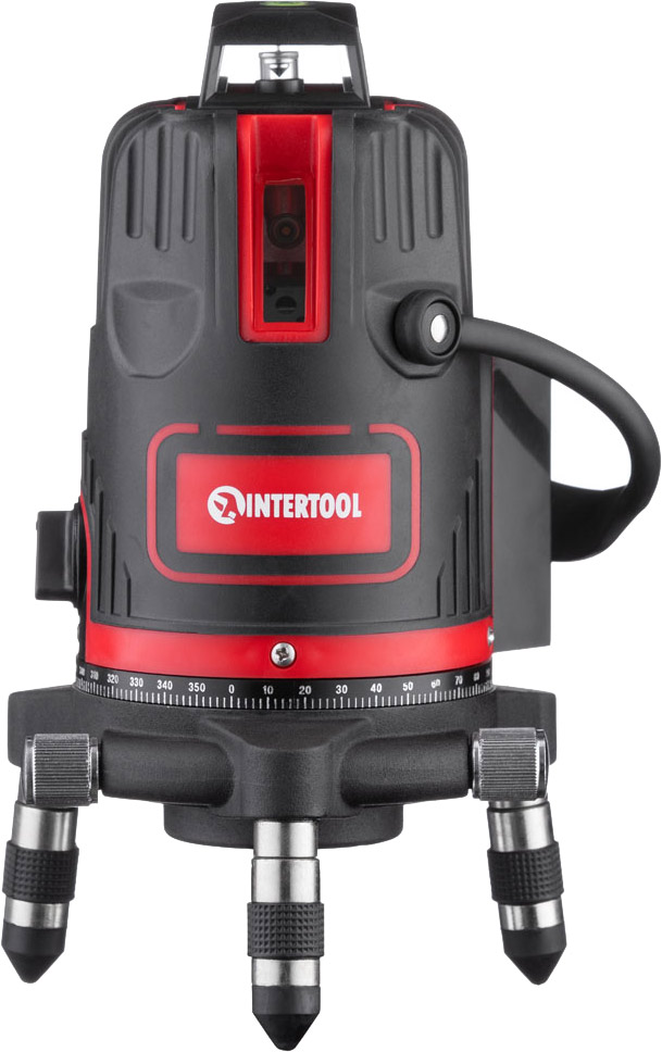 

Рівень лазерний Intertool червоний лазер 5 головок MT-3004