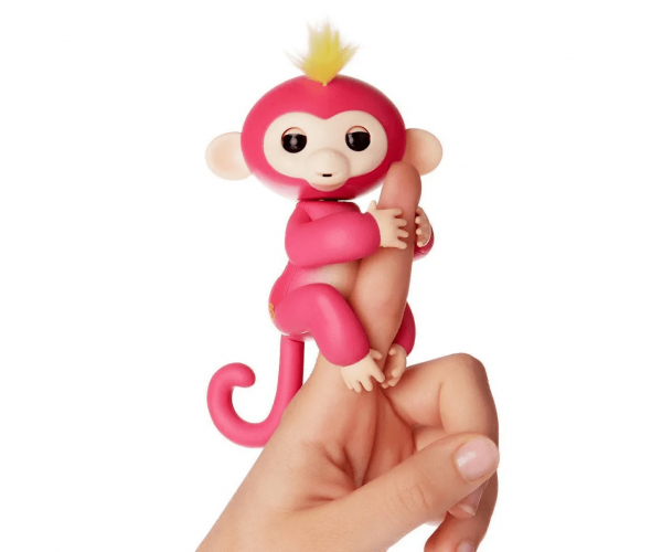 

Игрушка интерактивная Happy Monkey Розовая