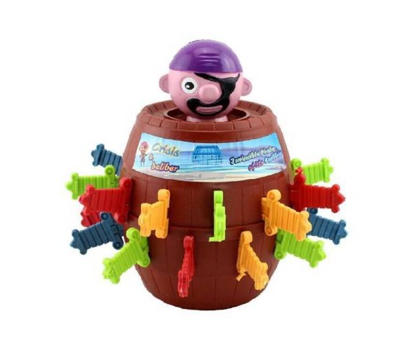 

Настольная детская игра Пират в Бочке M+ Pirates Barrels