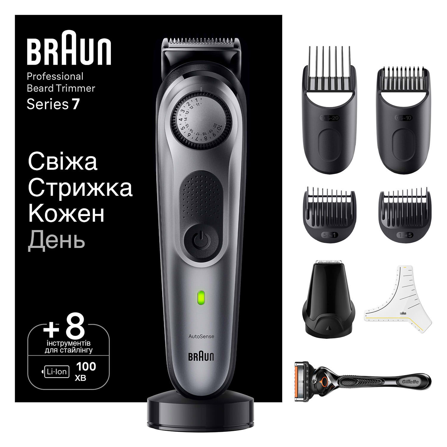 Триммер BRAUN BeardTrimmer BT7420 – отзывы покупателей | ROZETKA