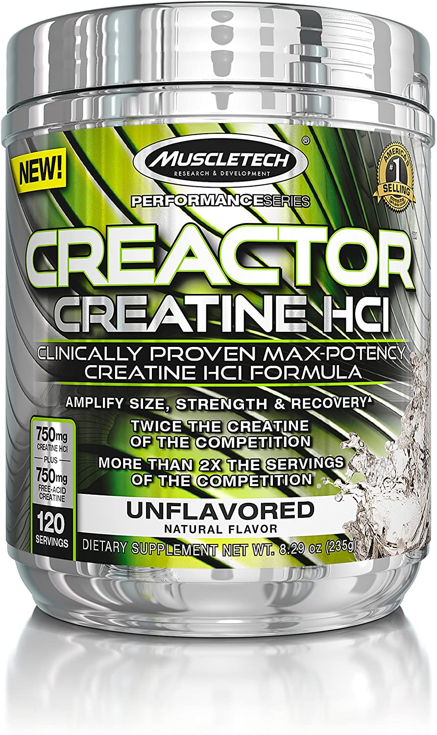 

Креатин MuscleTech Creactor Creatine HCI 235 г Без вкуса (4384302963)