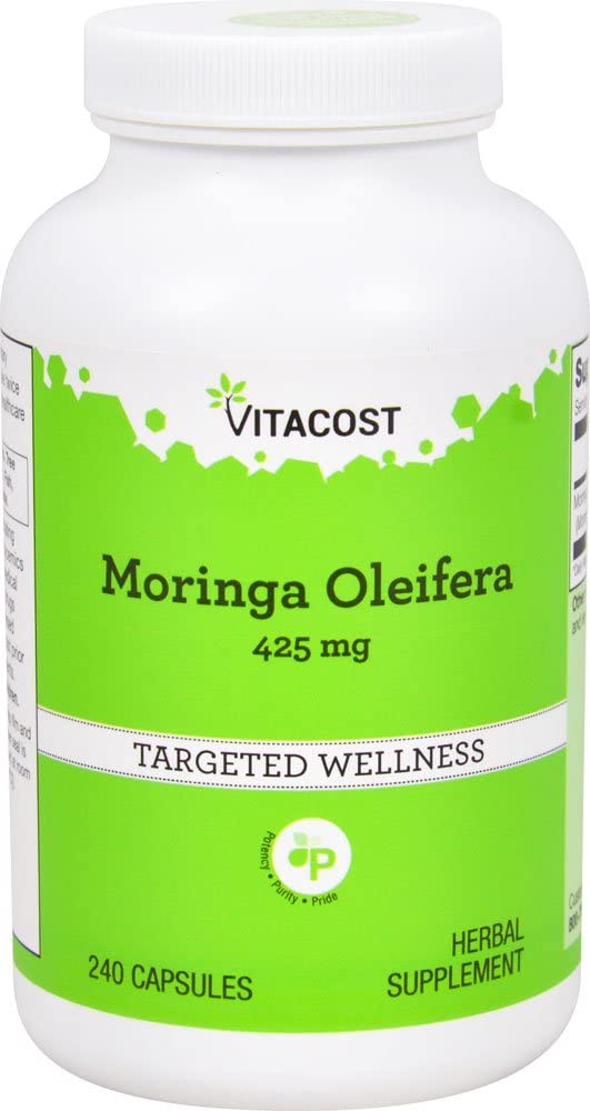 

Специальный продукт Vitacost Moringa Oleifera 240 капсул (4384302972)