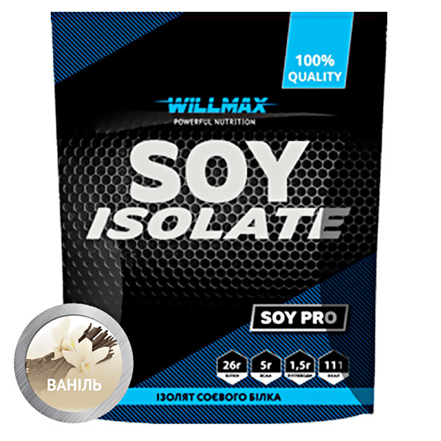 

Протеин Willmax Soy Isolate 900 г Ваниль