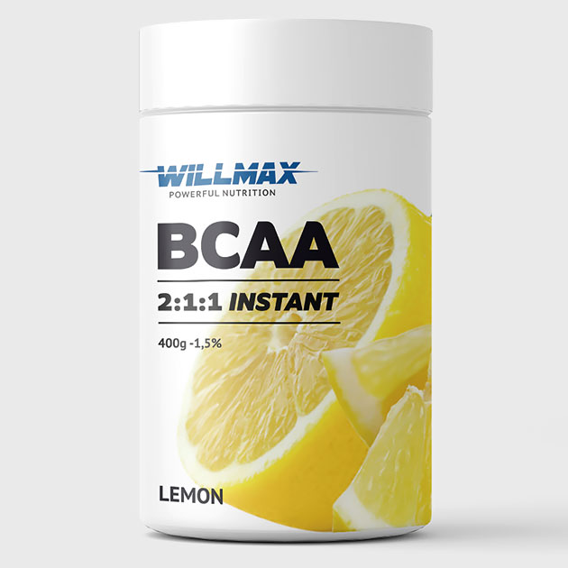 

Аминокислоты Willmax BCAA 400 г Лимон