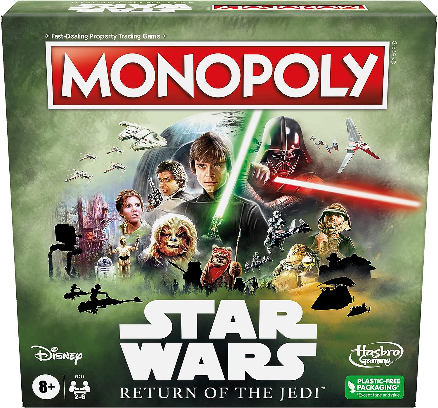 Настольная Игра Монополия Звездные Войны Monopoly Star Wars Return of The  Jedi Hasbro F8088 – фото, отзывы, характеристики в интернет-магазине  ROZETKA от продавца: ActionToyStore | Купить в Украине: Киеве, Харькове,  Днепре, Одессе,