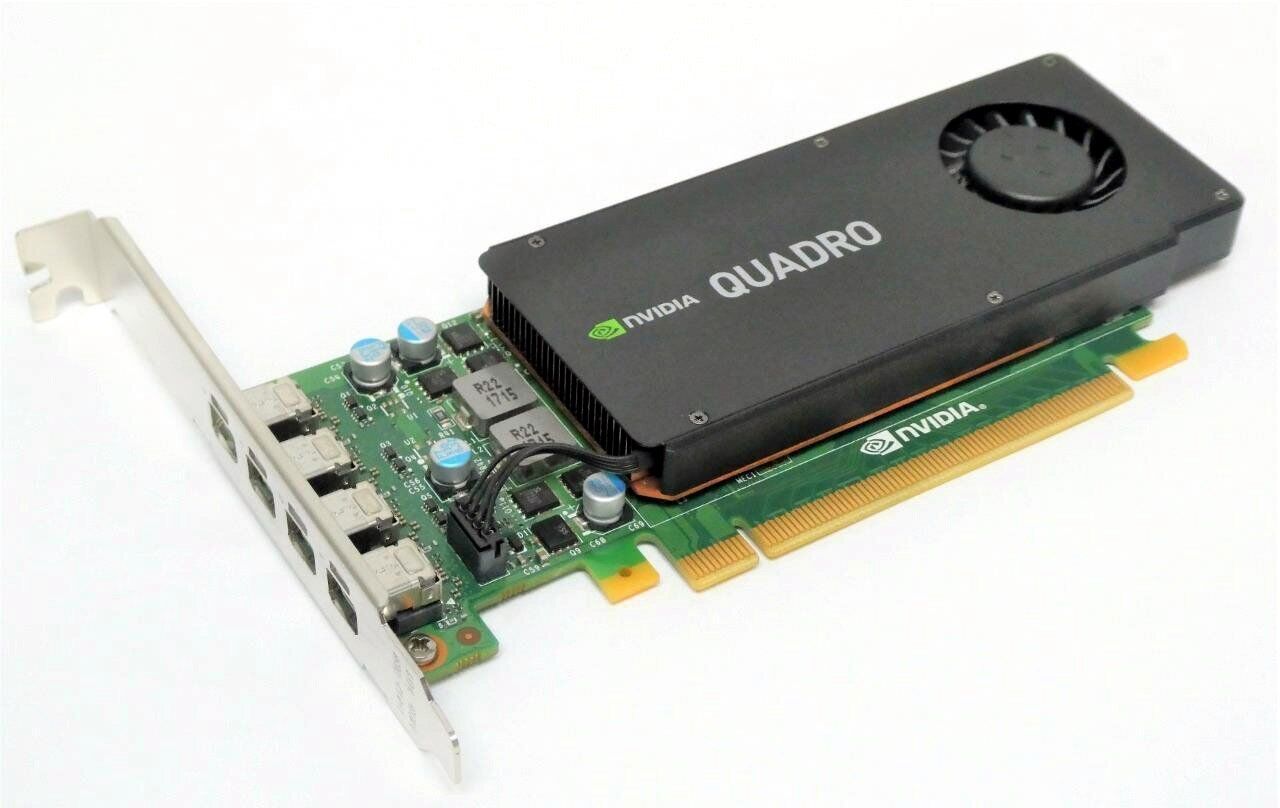 Дискретная видеокарта nVidia Quadro K1200, 4 GB GDDR5, 128-bit / miniDP ...
