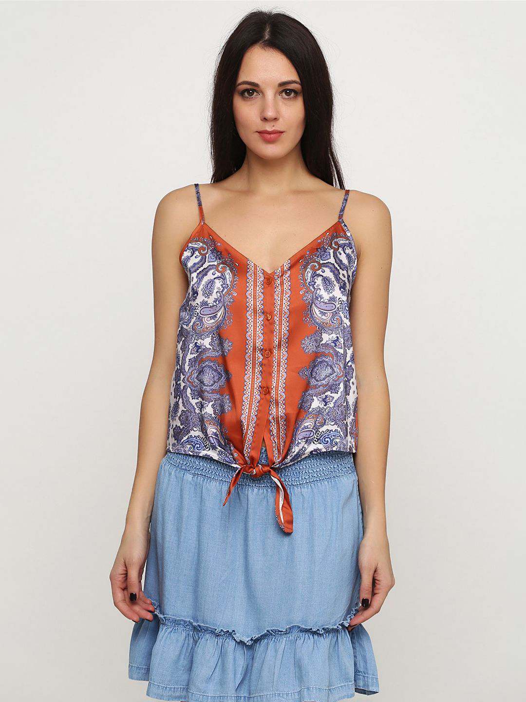 

Топ H&M KK7314079 32 Синий