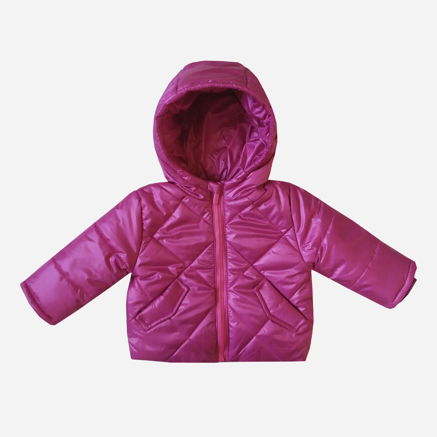 Акція на Дитяча демісезонна куртка для дівчинки Одягайко 22839 92 см Рожева від Rozetka