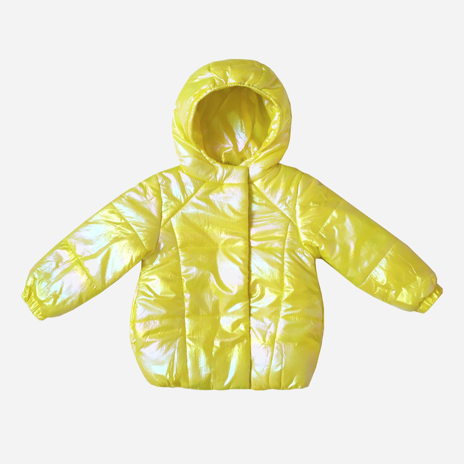 Акція на Дитяча демісезонна куртка для дівчинки Одягайко 22745 86 см Жовта від Rozetka