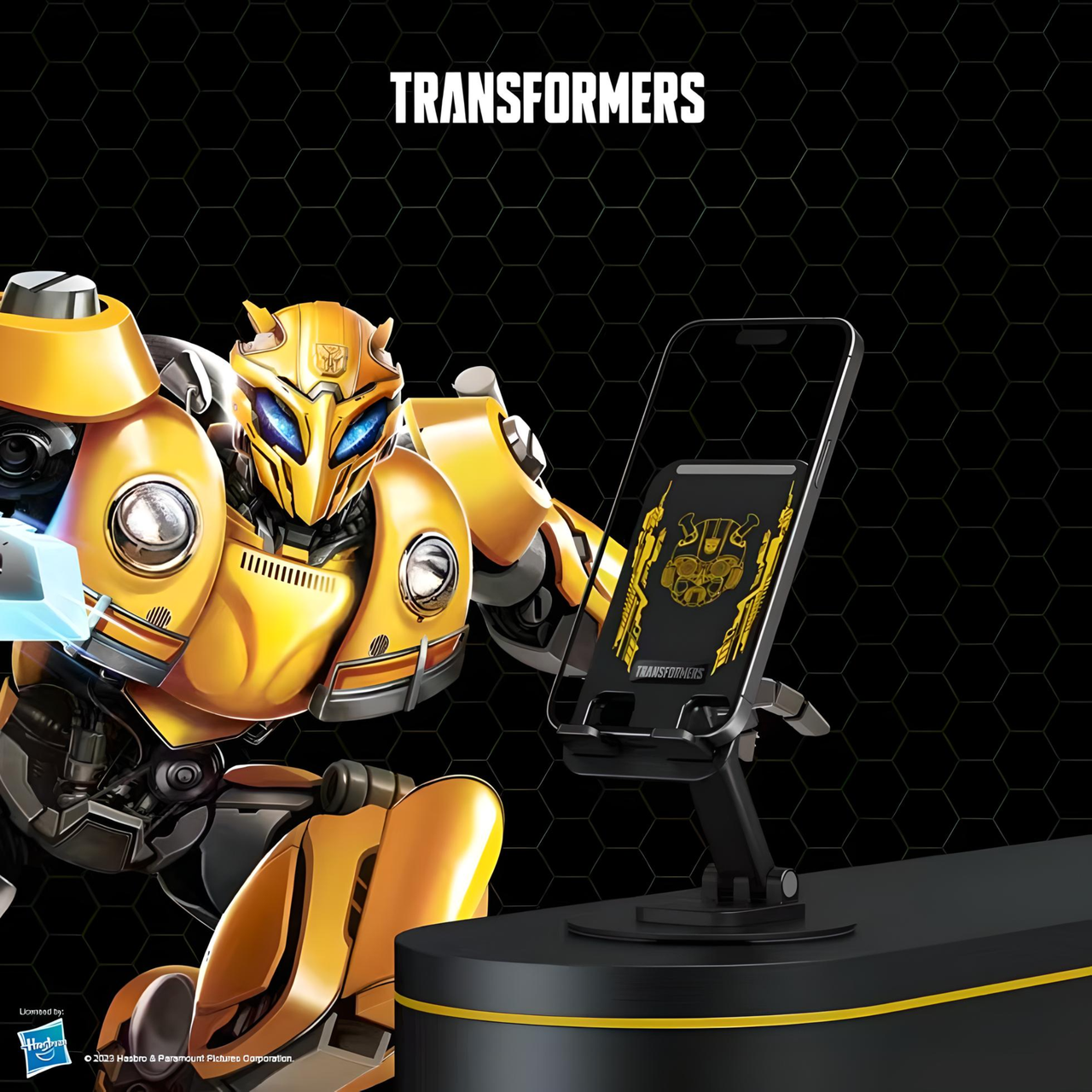 Подставка для смартфона металл+пластик Transformers BumbleBee TF-X06, с  вращением на 360 градусов, black – фото, отзывы, характеристики в  интернет-магазине ROZETKA от продавца: ILLICIUM | Купить в Украине: Киеве,  Харькове, Днепре, Одессе, Запорожье,