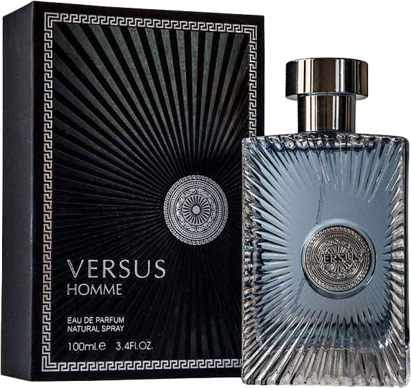 Акція на Парфюмированная вода для мужчин Fragrance World Versus Homme аналог Versace Pour Homme 100 мл (6291106487787) від Rozetka UA