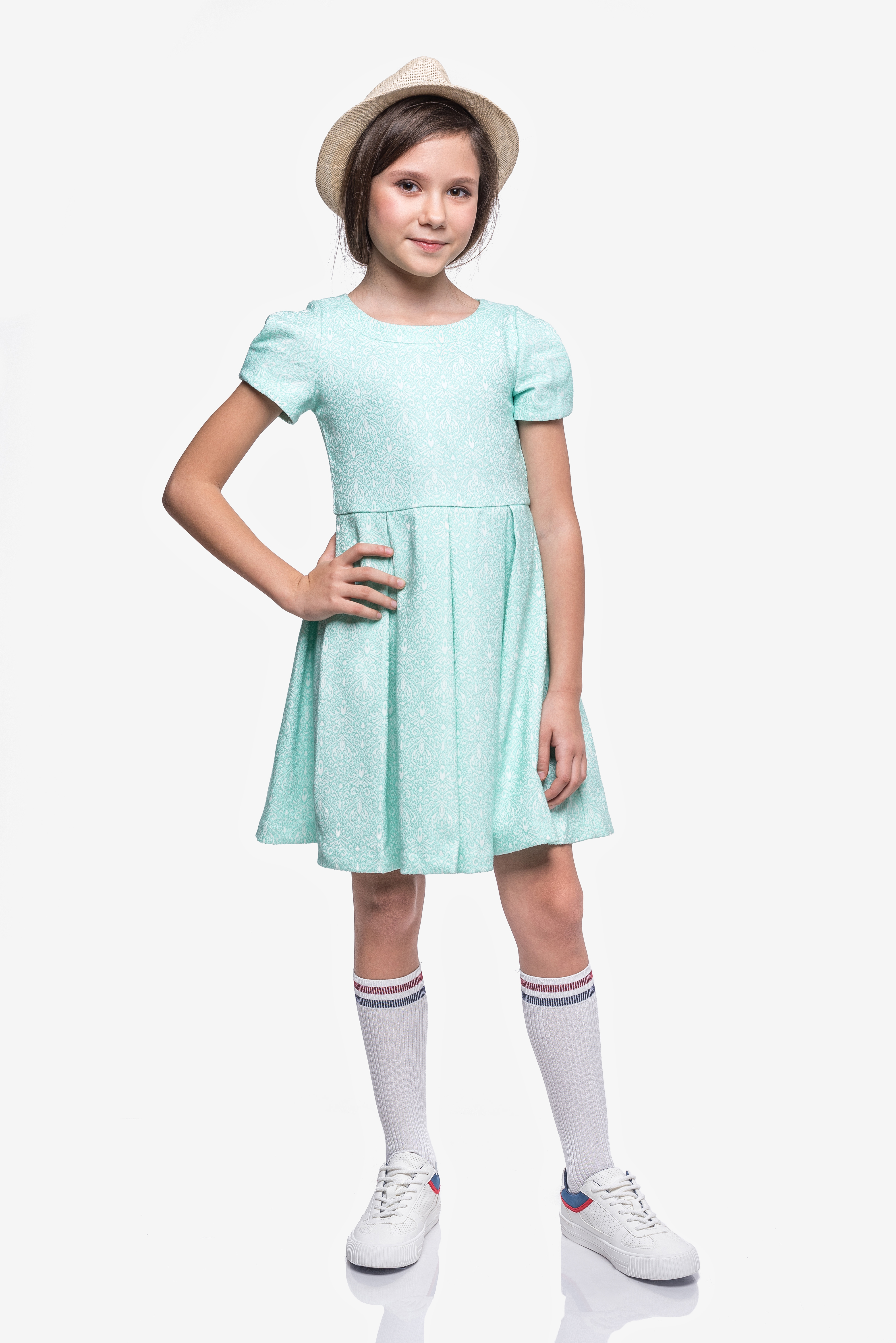 

Сукня KidsCouture Жаккард 134 см М'ятний