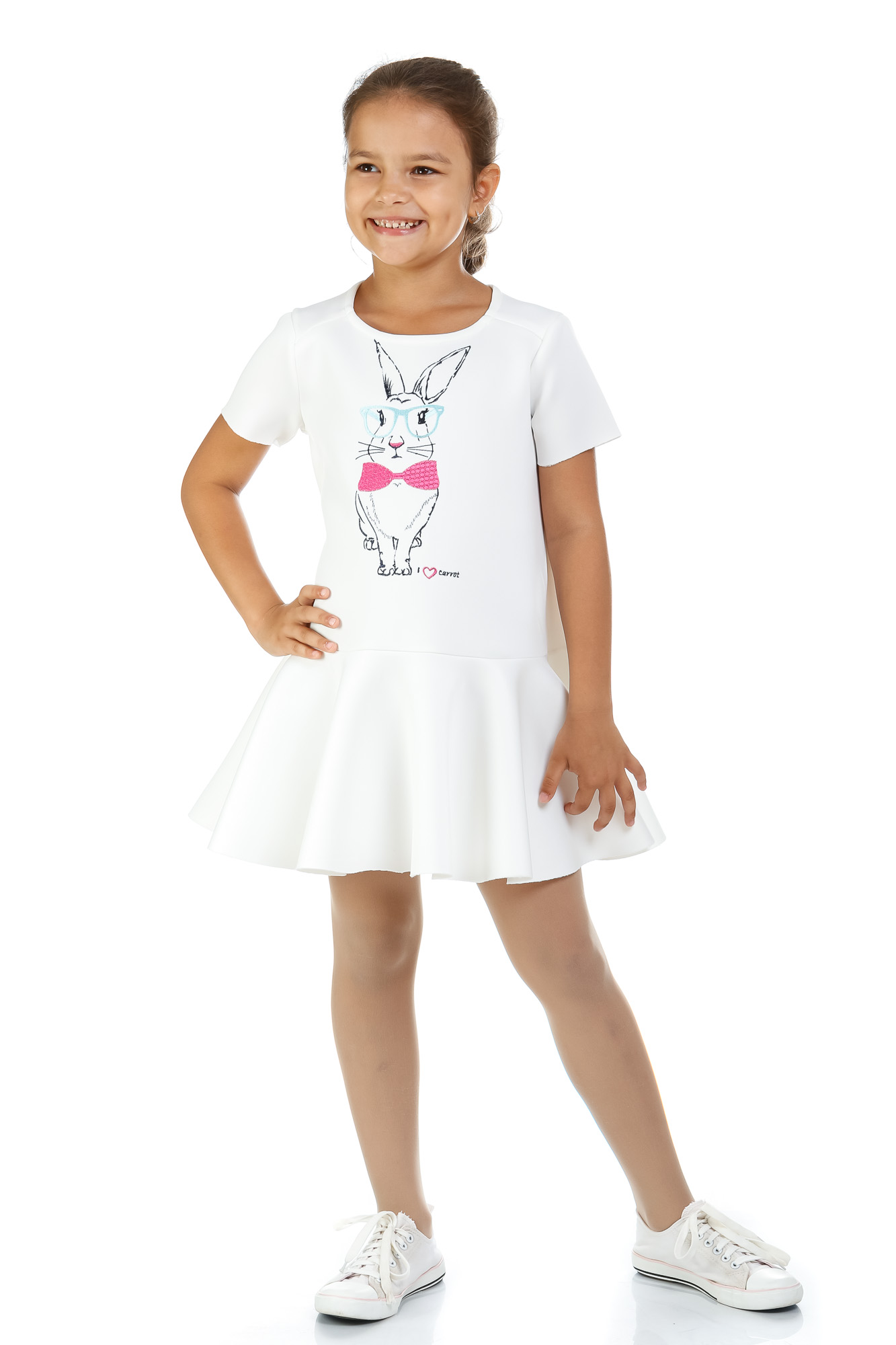

Сукня KidsCouture Неопрен 134 см Білий