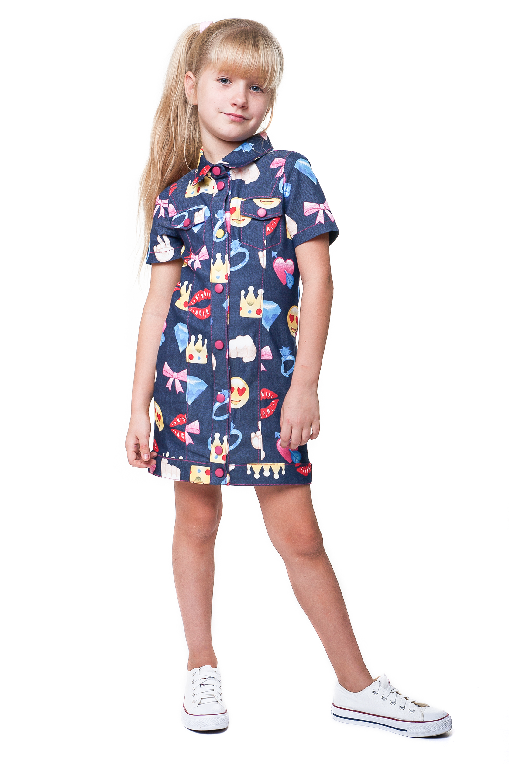 

Сукня KidsCouture Джинс 128 см Синій