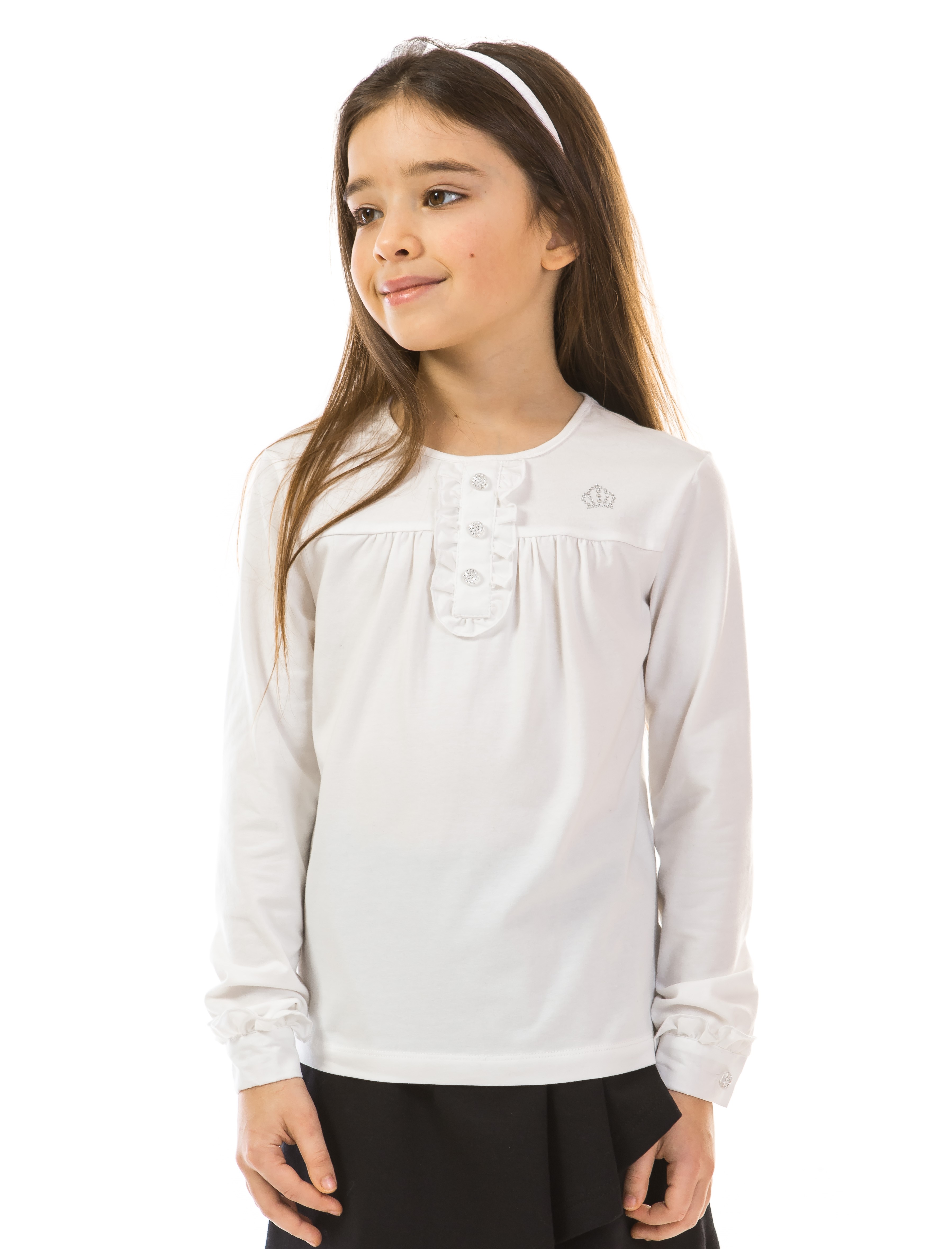 

Блуза KidsCouture Інтерлок 134 см Молочний