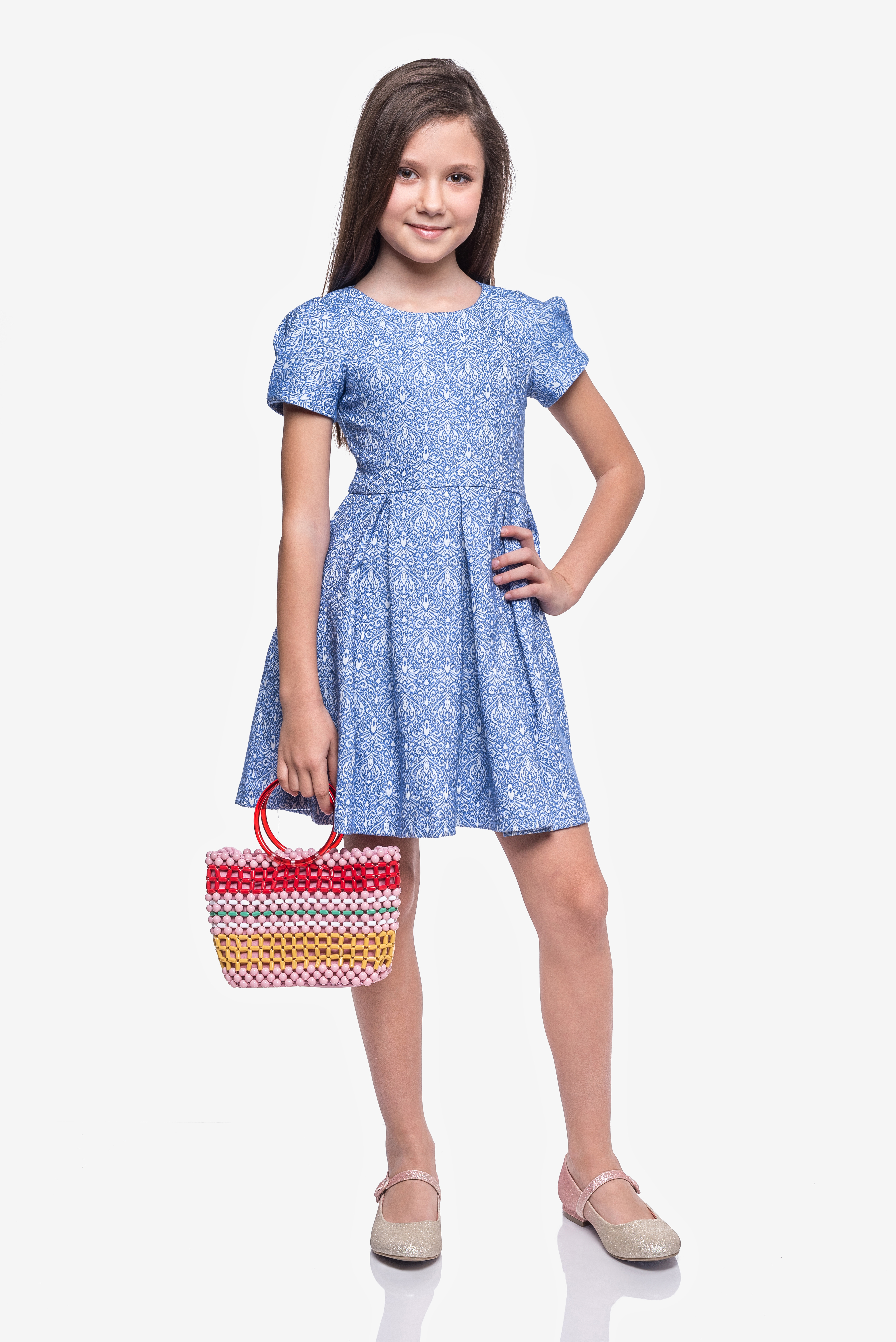 

Сукня KidsCouture Жаккард 116 см Синій