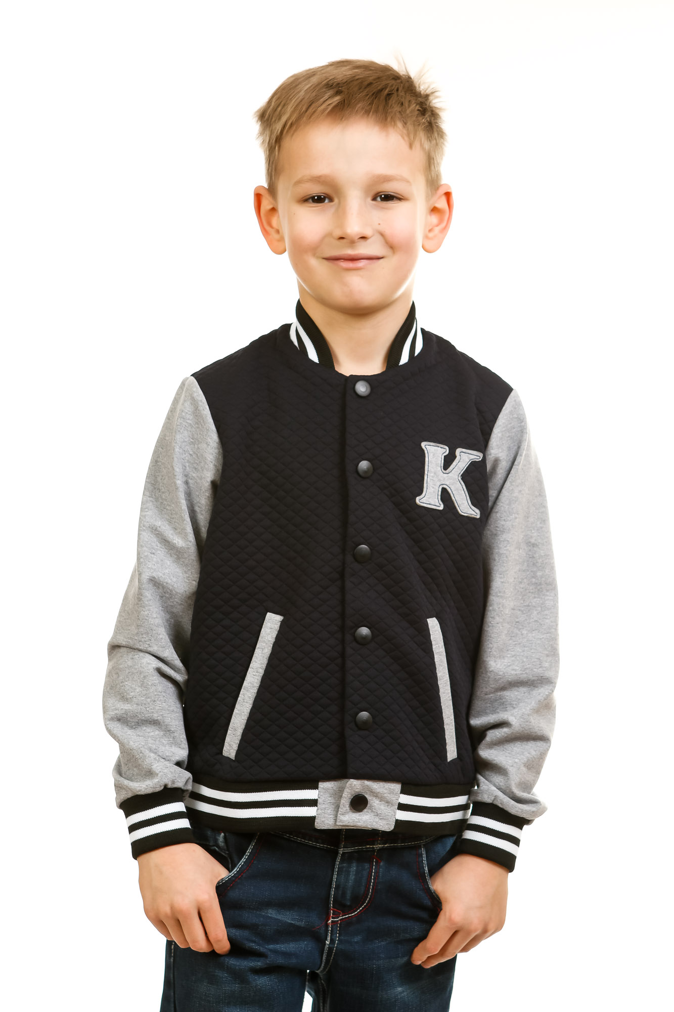 

Толстовка KidsCouture Капитон 116 см Синій