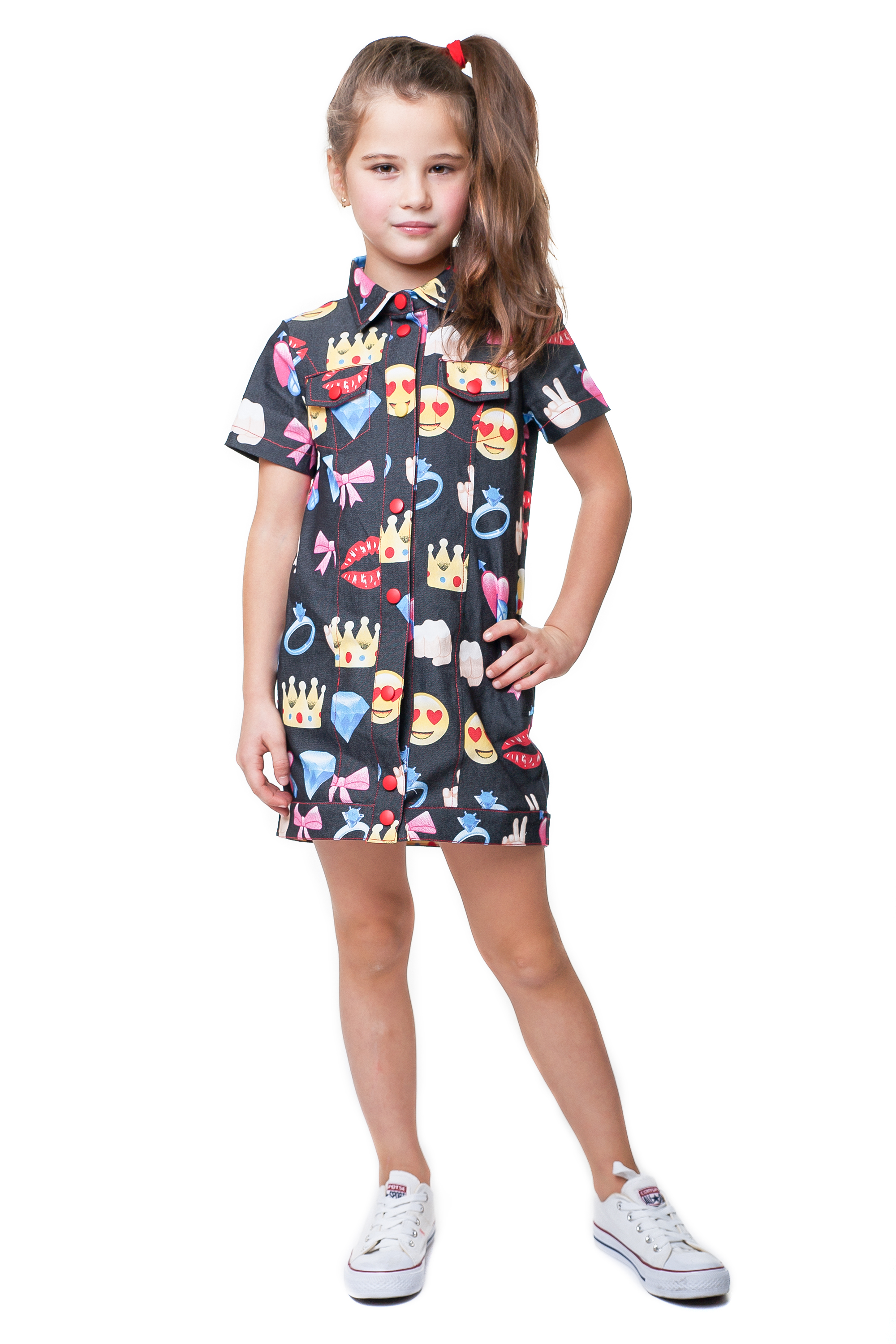 

Сукня KidsCouture Джинс 134 см Чорний