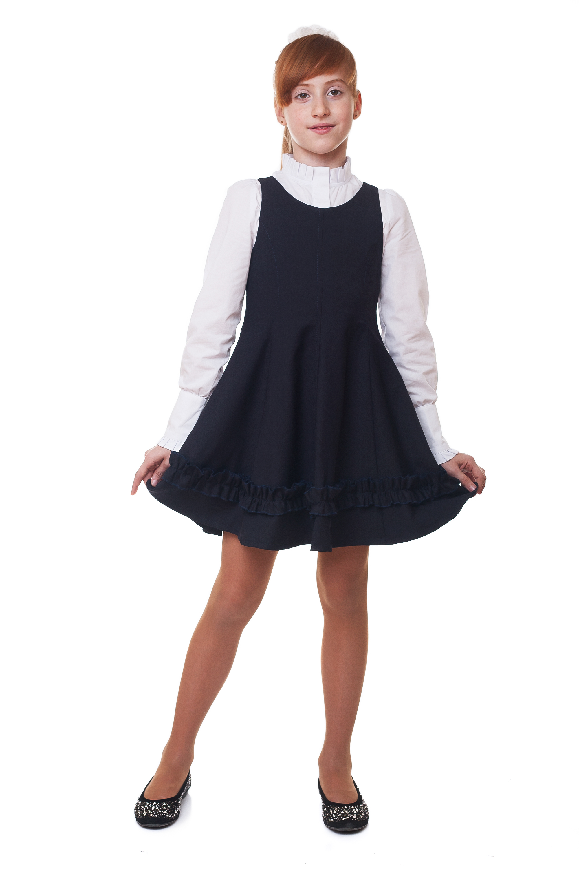 

Сарафан KidsCouture Полівіскоза 134 см Синій