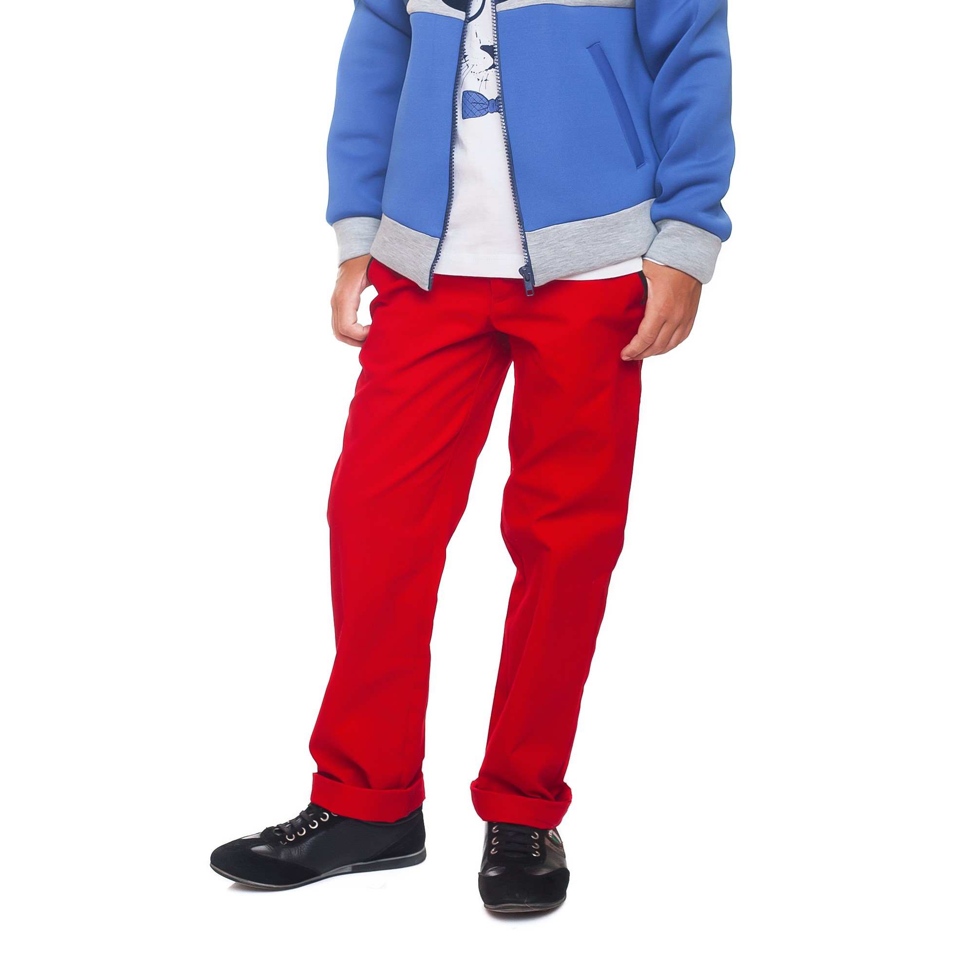

Брюки KidsCouture Джинс 122 см Червоний