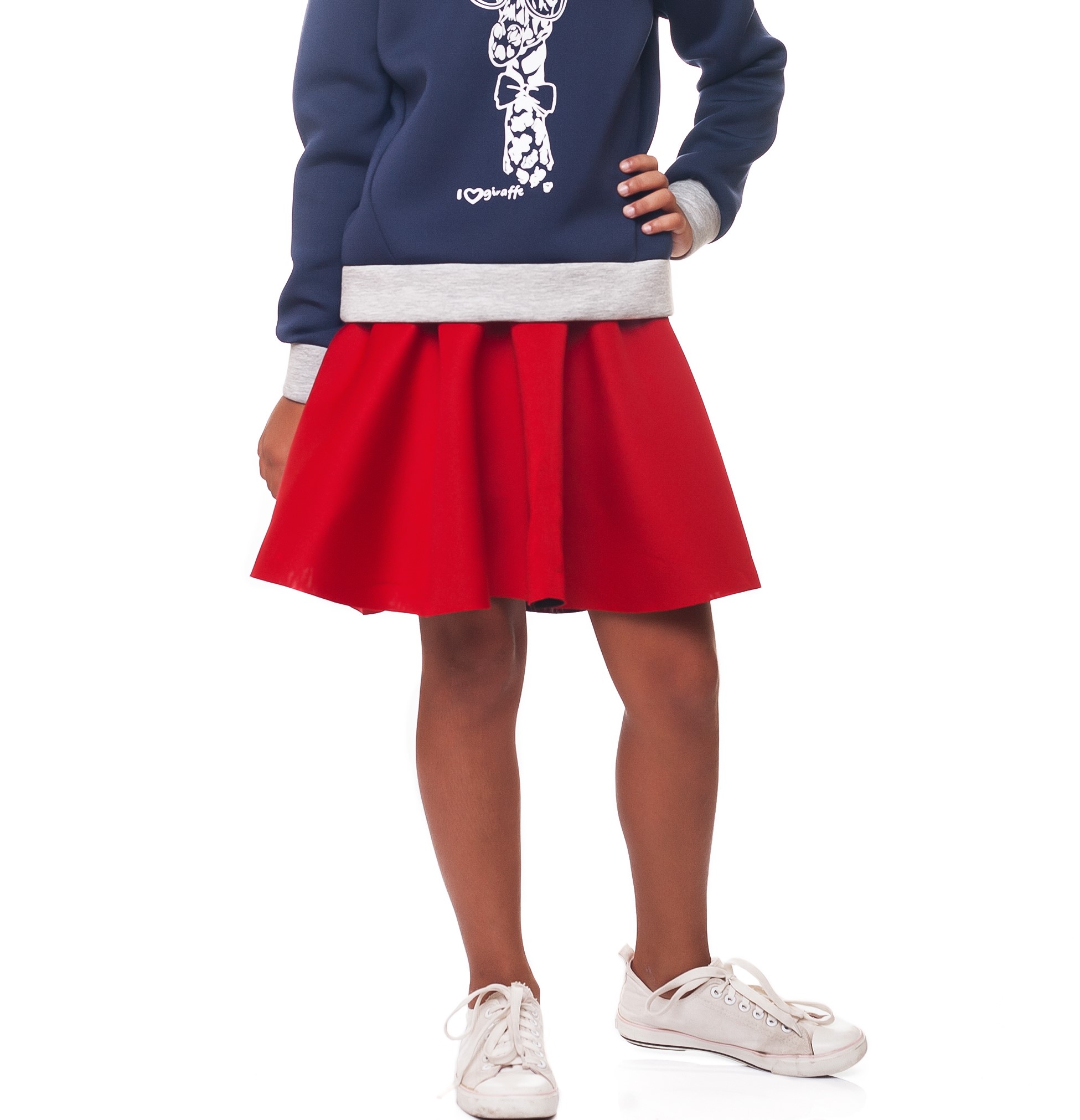 

Спідниця KidsCouture Неопрен 110 см Червоний