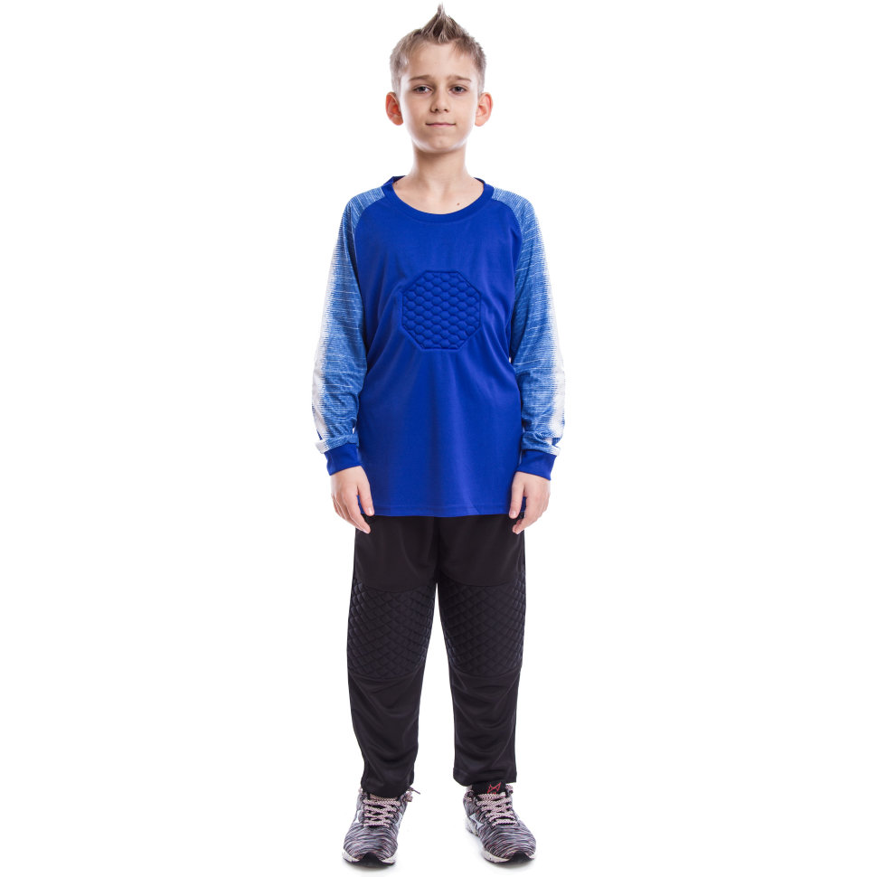 

Форма футбольного вратаря детская FB-Sport CO-029B синий Размер S (8-12 лет, рост 140-150 см)