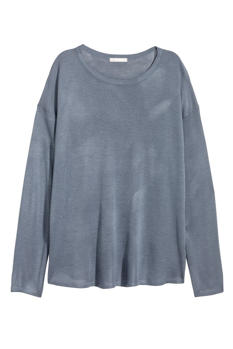 

Джемпер H&M 060522374 XS Серый с голубым
