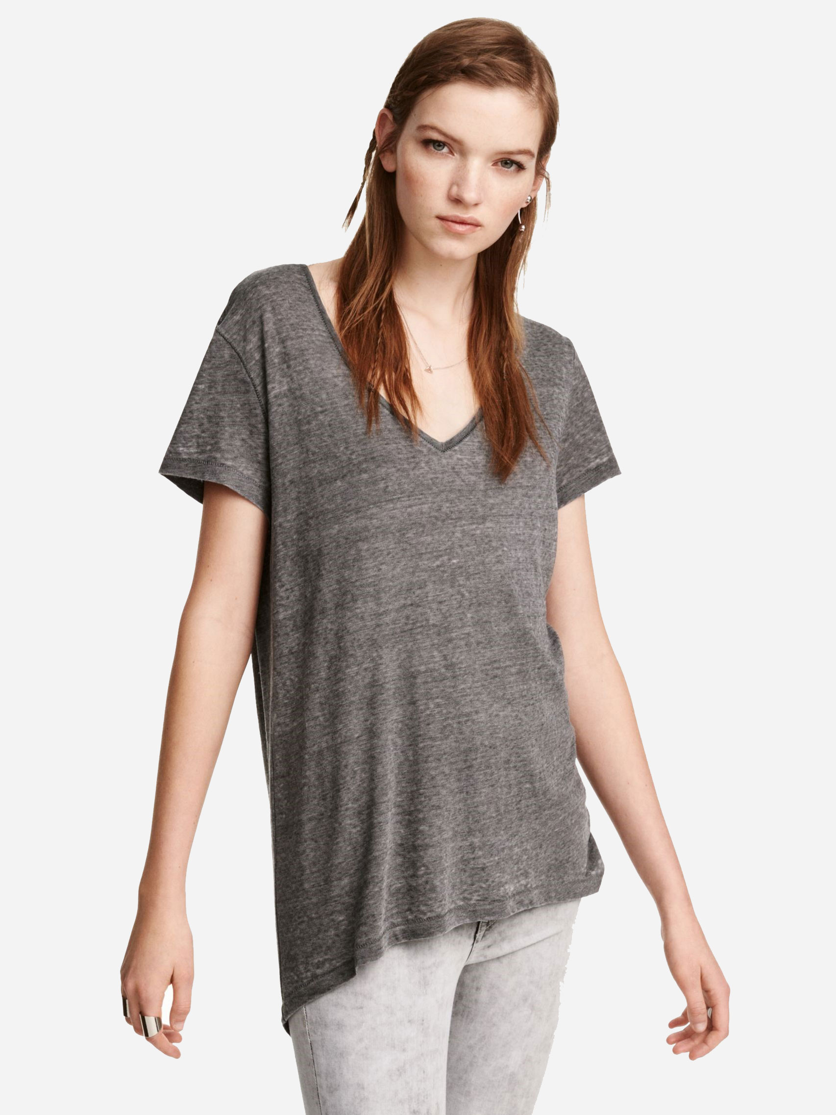 

Футболка H&M 060200726 S Серая