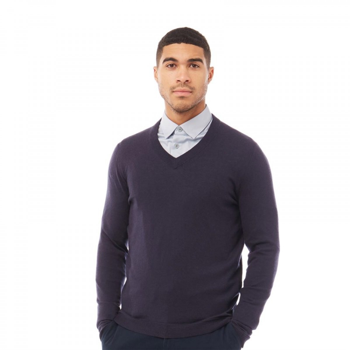 

Джемпер Ted Baker Noel Cashmere Blend V-Neck Navy Navy, XS (42)