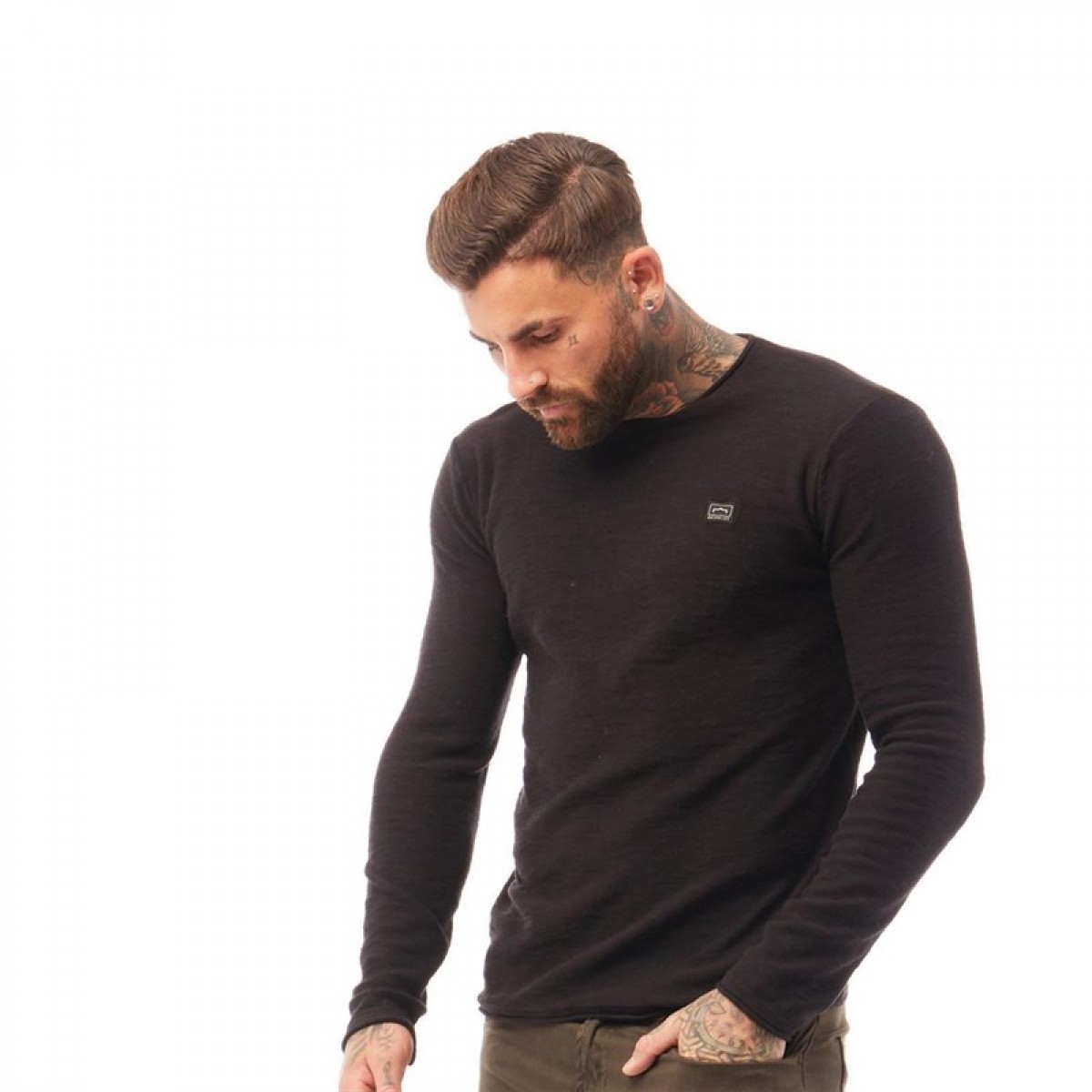 

Джемпер 883 Police Secure Neck Jet Black Black, S (44)
