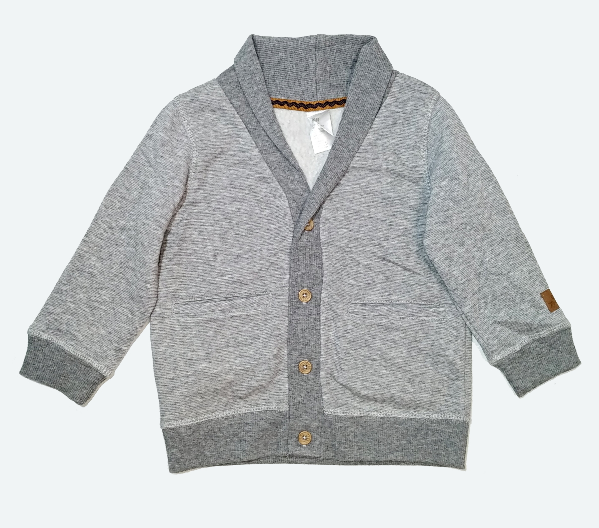 

Кардиган для мальчика H&M 0527181 86 СМ Серый 62131
