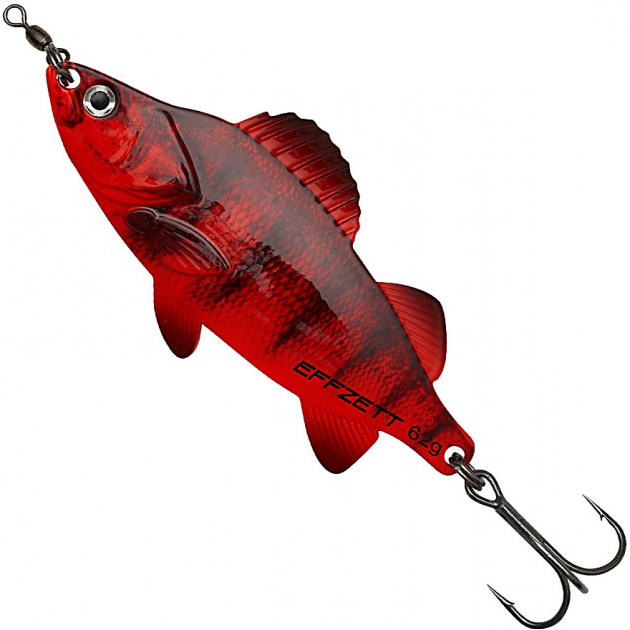 

Блесна DAM Effzett Perch Spoon 62g 110mm blood perch (66673)