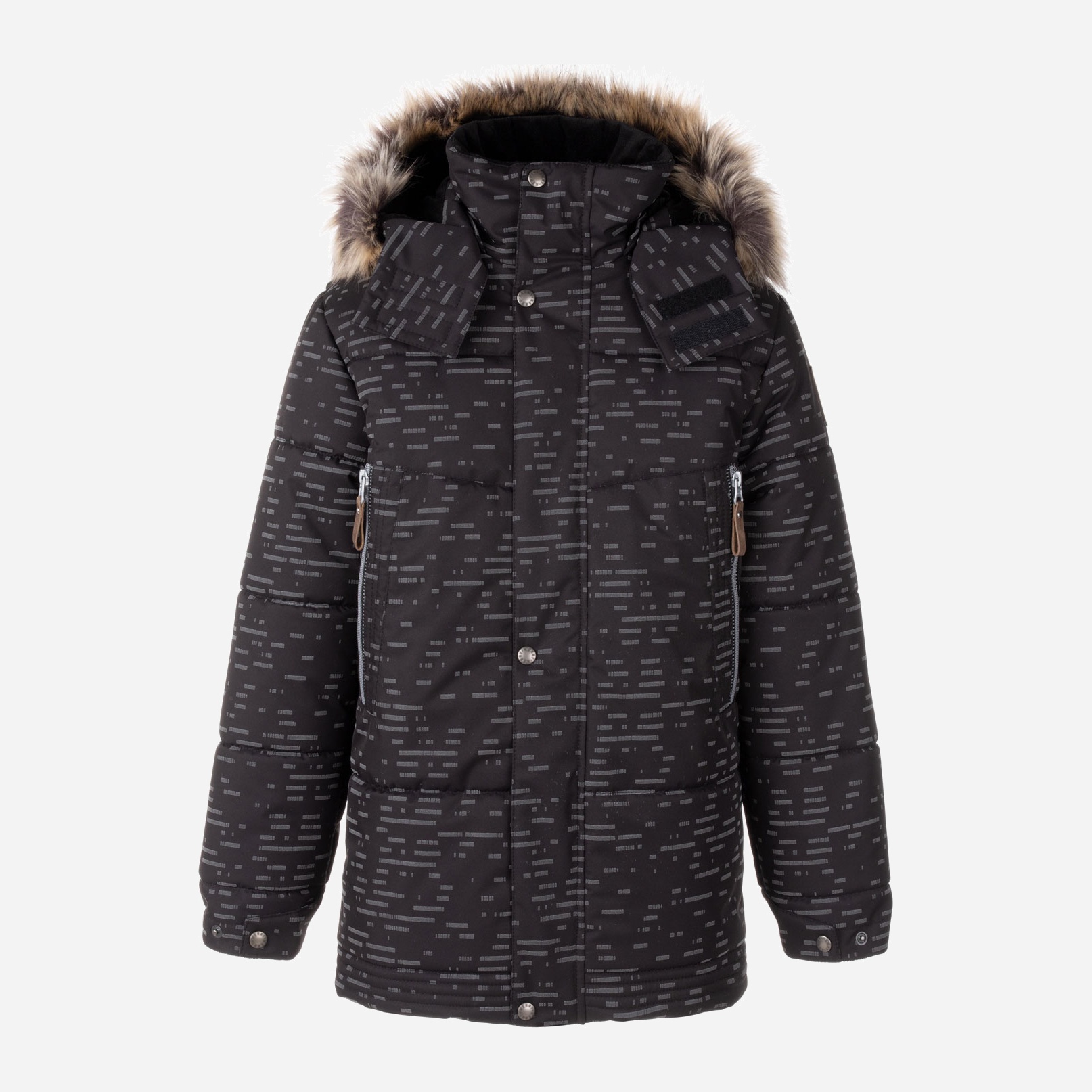 Акция на Дитяча зимова куртка для хлопчика Lenne Samuel 23367-4208 134 см от Rozetka
