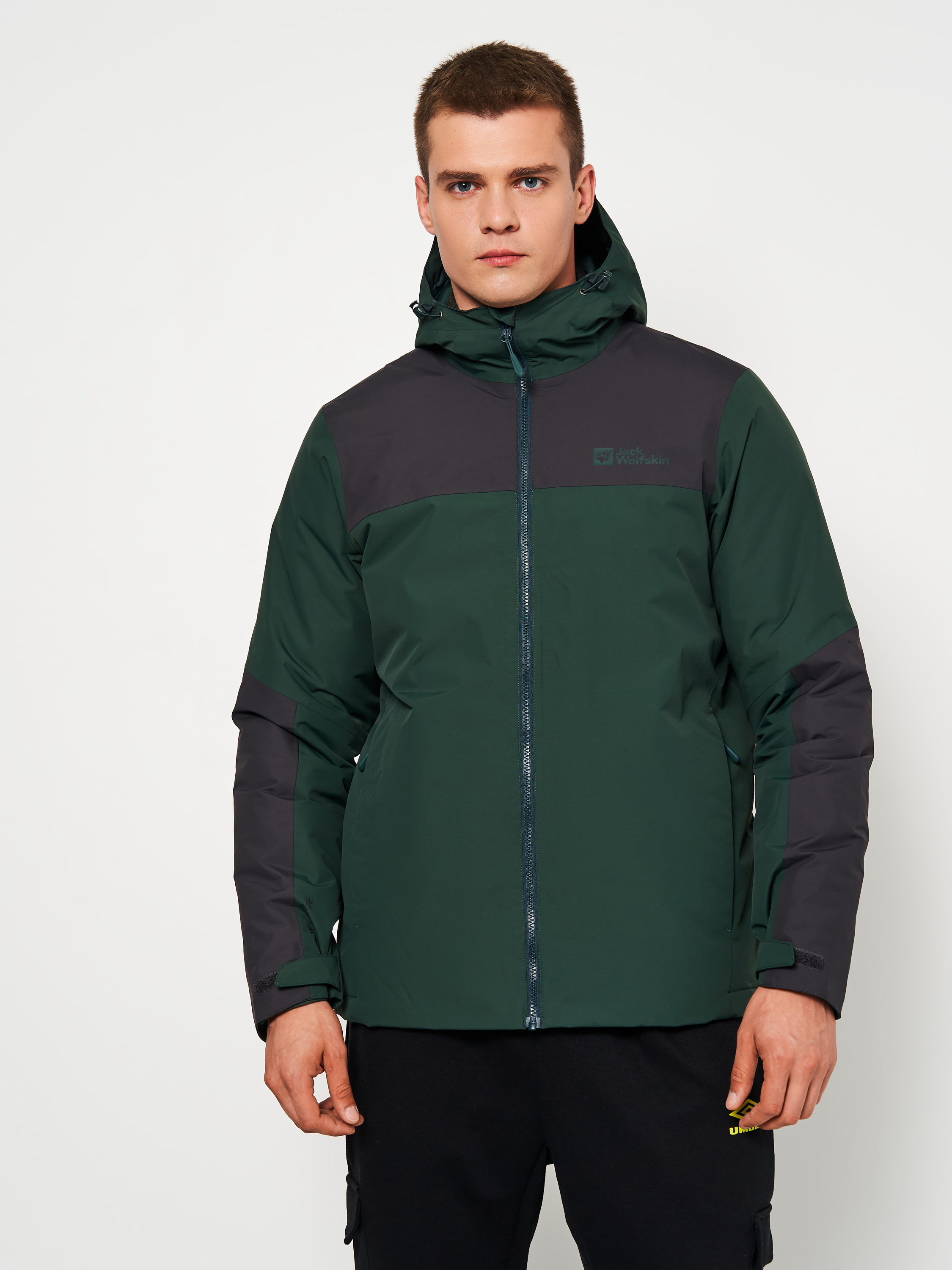 Куртка демисезонная с капюшоном мужская Jack Wolfskin Jasper Ins Jkt M ...