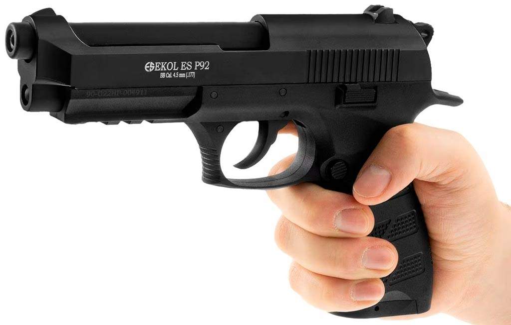 EKOL ES P66 Pistola CO2 Negro cal. 4.5