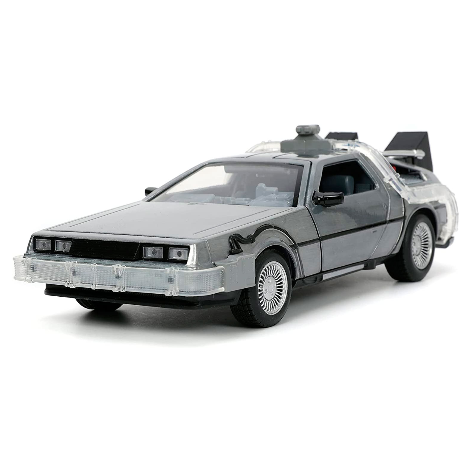 Модель машинки коллекционной Back to The Future Part I Movie Delorean  Brushed Metal Time Machine with Lights – фото, отзывы, характеристики в  интернет-магазине ROZETKA от продавца: BFT Shop | Купить в Украине: